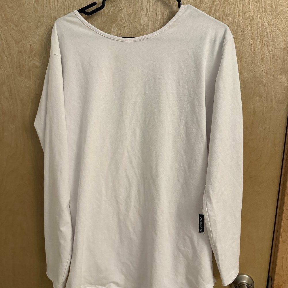 Alphalete Lifestyle Scoop Longsleeve Tee - Large